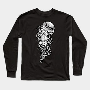 jellyfish by Susyrdesign inverse Long Sleeve T-Shirt